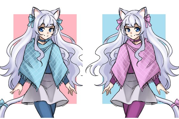 Twins Luna and Yuna