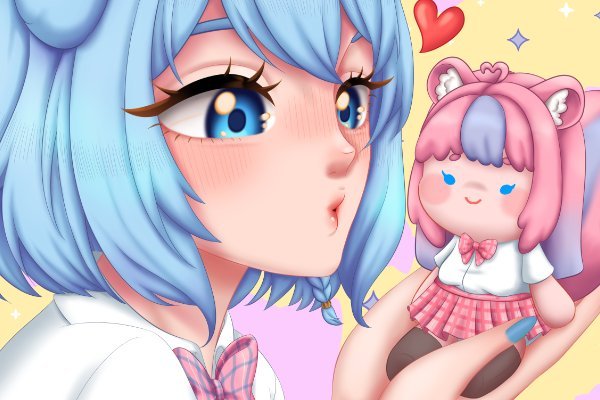 Aoihana Kissing Sakura