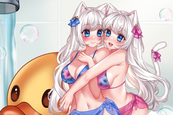 Luna Yuna Ducks Bath