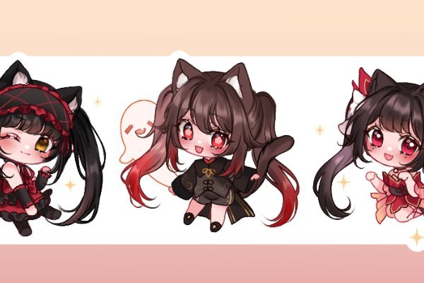 Chibi Kurumi Sparkle Hu Tao