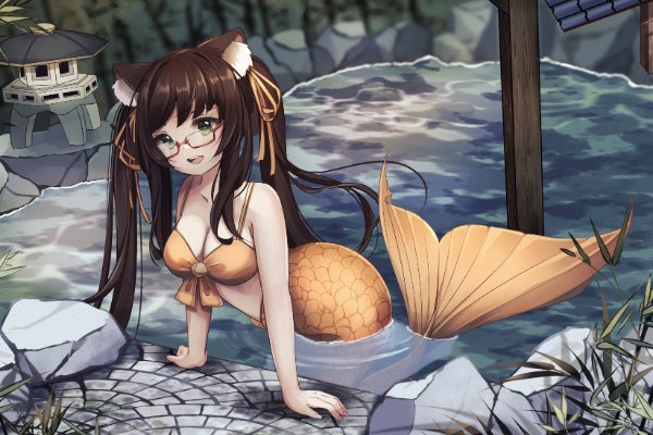 Kurumi MerMay Hot Spring